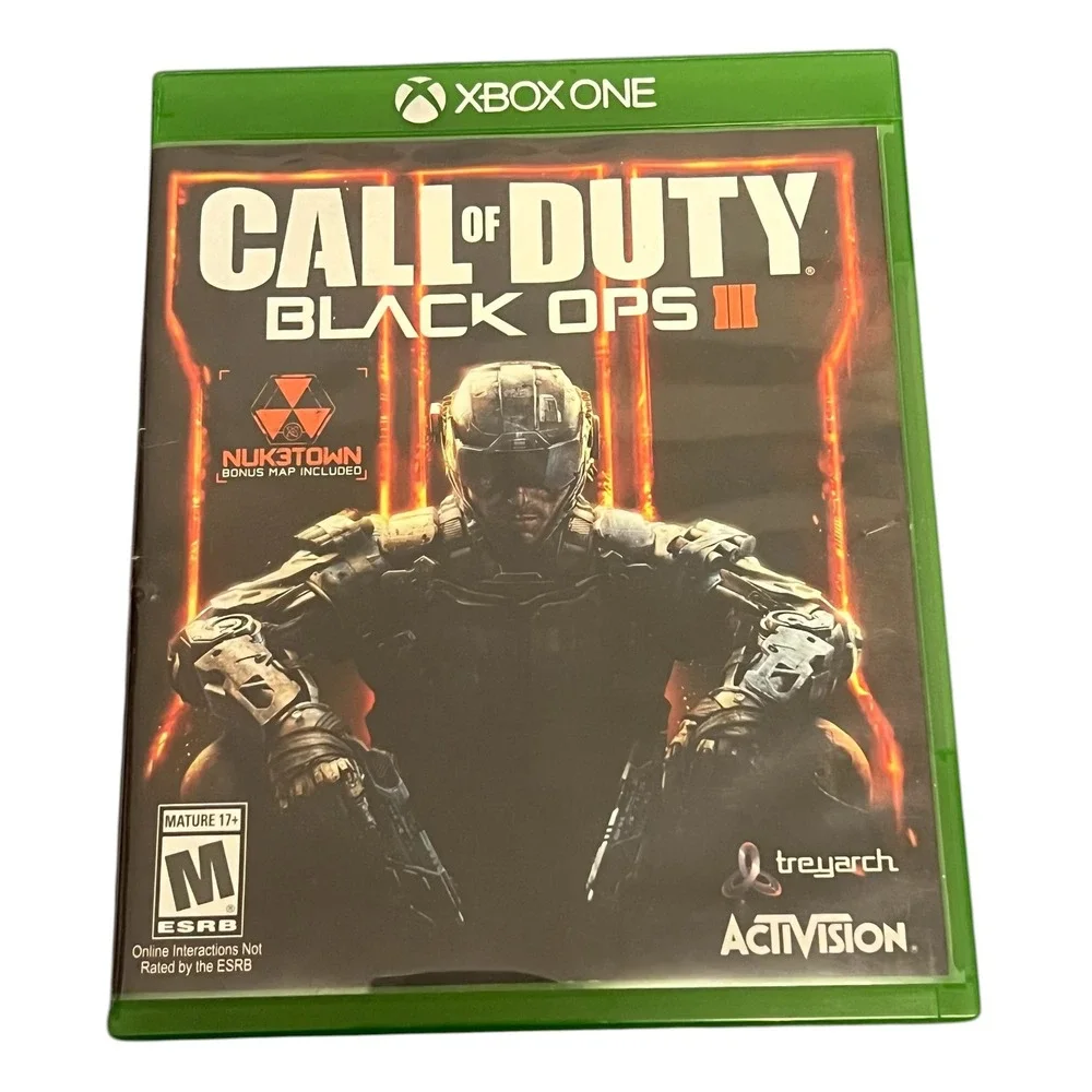 Call‎ of Duty Black Ops III 3 Microsoft Xbox One 2015 Video Game Fighting